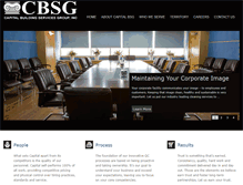 Tablet Screenshot of cbsginc.com